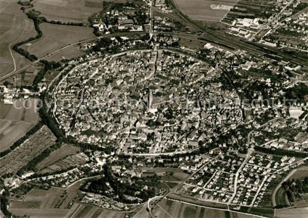 Noerdlingen Fliegeraufnahme Panorama
