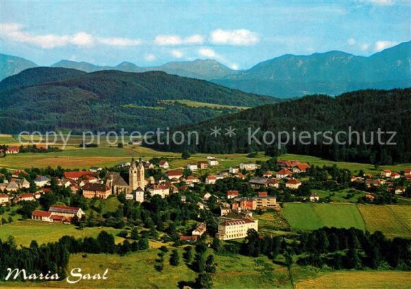 Maria Saal Kaernten Wallfahrtsort Kirche Panorama