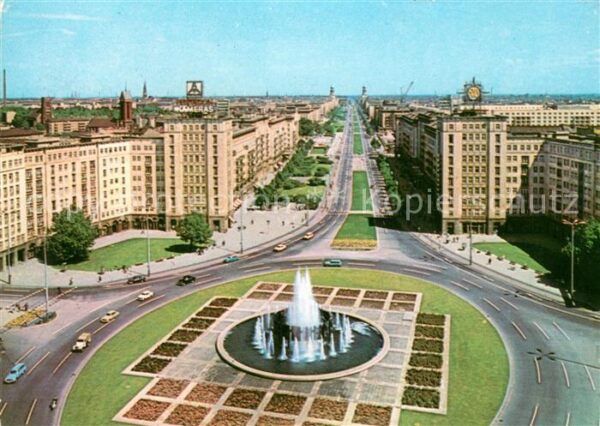 Berlin Strausberger Platz Karl Marx Allee