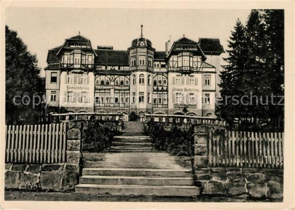 Schierke Harz FDGB Ferienheim Franz Mehring