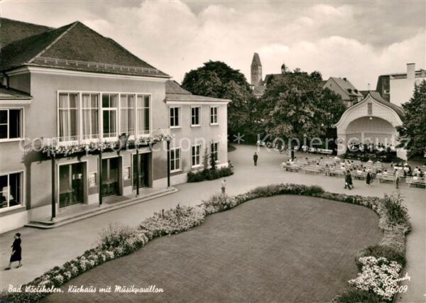 Woerishofen Bad Kurhaus Musikpavillon