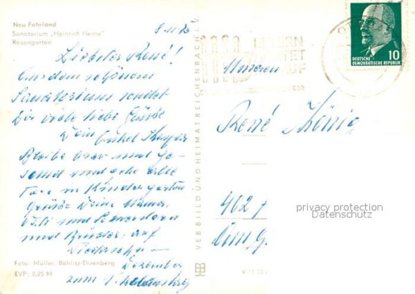 Neu Fahrland Sanatorium Rosengarten – Bild 2