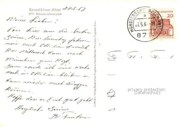 Muensterschwarzach Benediktiner Abtei – Bild 2