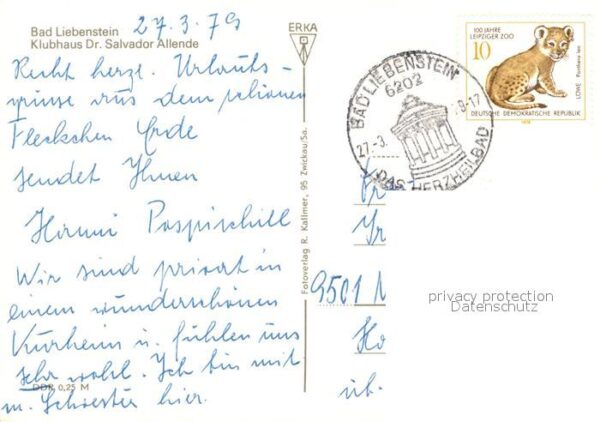 Bad Liebenstein Klubhaus Salvador Allende – Bild 2