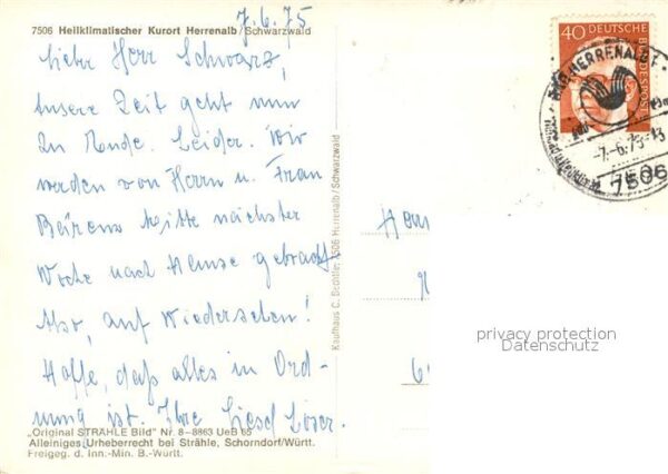 Herrenalb Bad Herrenalb Fliegeraufnahme – Bild 2