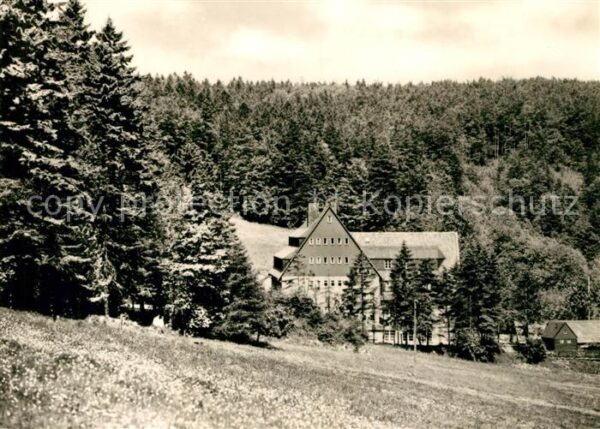 Rehefeld-Zaunhaus FDGB Erholungsheim Aufbau