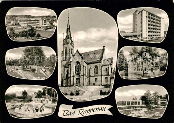 Bad Rappenau Kraichgau Sanatorium Massagebrunnen Gol