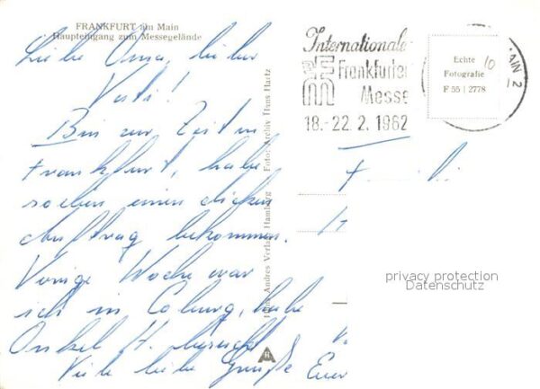 Frankfurt Main Messe Nachtaufnahme – Bild 2