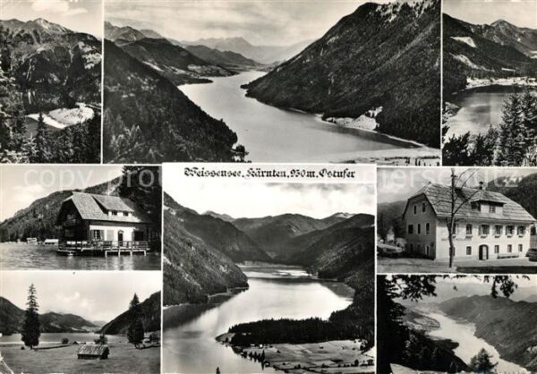 Weissensee Kaernten Panorama