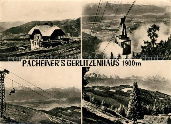 Gerlitzen Kabinenbahn Sessellift Pacheiner Haus