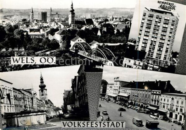Wels Semperit Panorama Marktplatz