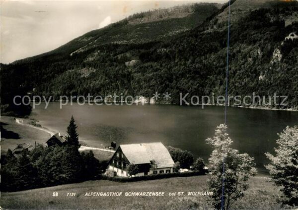 St Wolfgang Salzkammergut Alpengasthof Schwarzensee