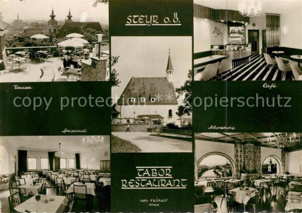 Steyrbruck Oberoesterreich Tabor Restaurant Terrasse Cafe