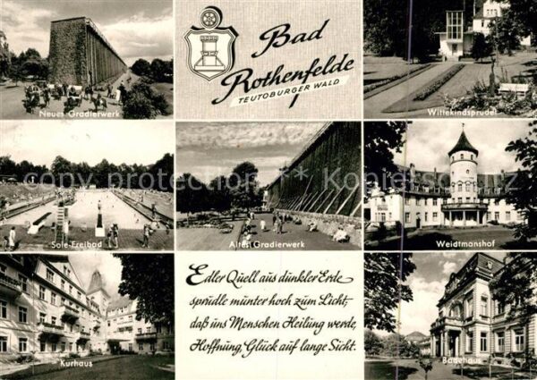 Bad Rothenfelde Neues Gradierwerk Wittekindsprudel Sole
