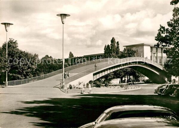 Duesseldorf Aluminiumbrücke