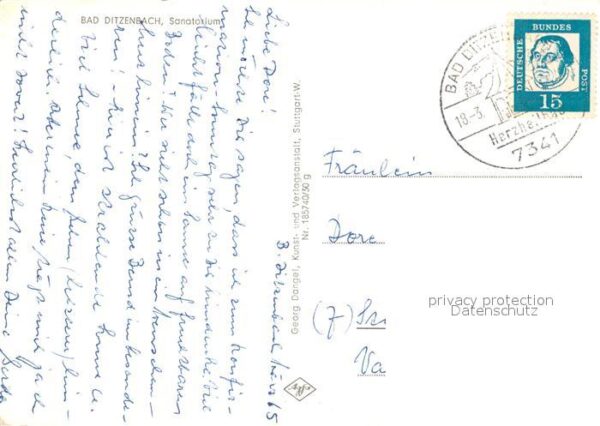 Bad Ditzenbach Sanatorium – Bild 2