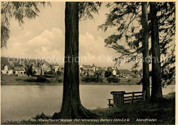 Bad Wiessee Hahnenklee Abendfrieden