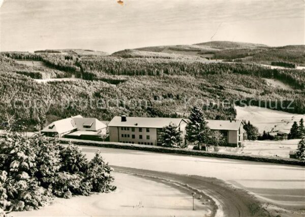 Falkau Erholungsheim Haus Gertrud Winterlandsc