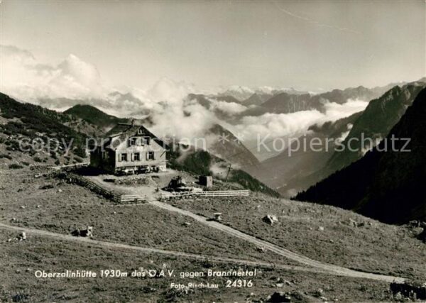 Brandnertal Vorarlberg Oberzalinhütte