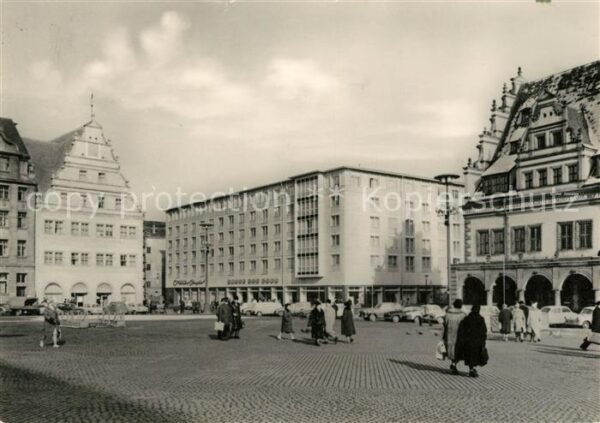 Leipzig Marktplatz Alte Waage Altes Rathaus