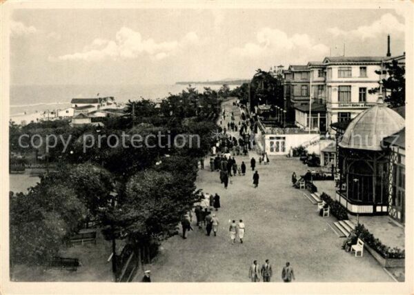 Zinnowitz Ostseebad Kurpromenade