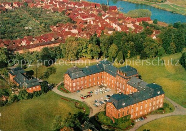 Kleinheubach Fliegeraufnahme Schloss