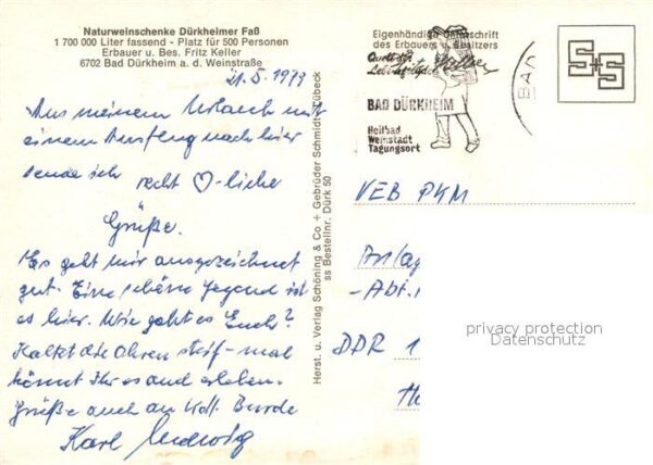 Bad Duerkheim Dürkheimer Fass – Bild 2