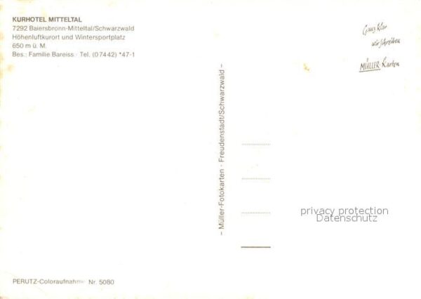 Mitteltal Schwarzwald Kurhotel – Bild 2