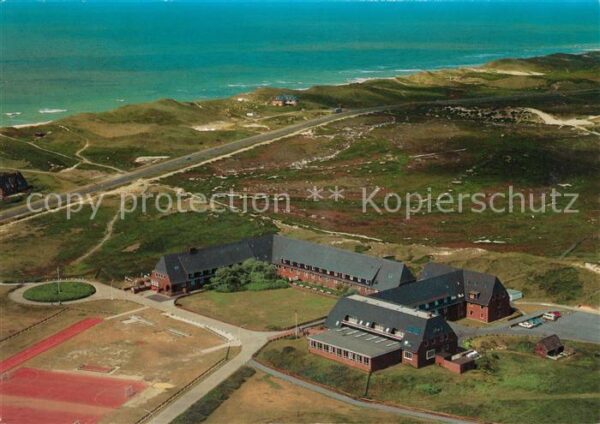 Hoernum Sylt Fliegeraufnahme Fünf Städte Heim