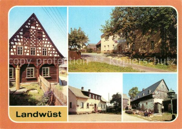 Landwuest Bauernmuseum Konsumgaststätte Goldener