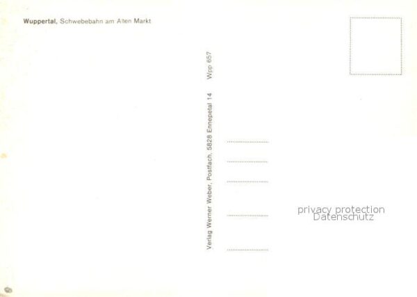 Wuppertal Schwebebahn Alter Markt – Bild 2