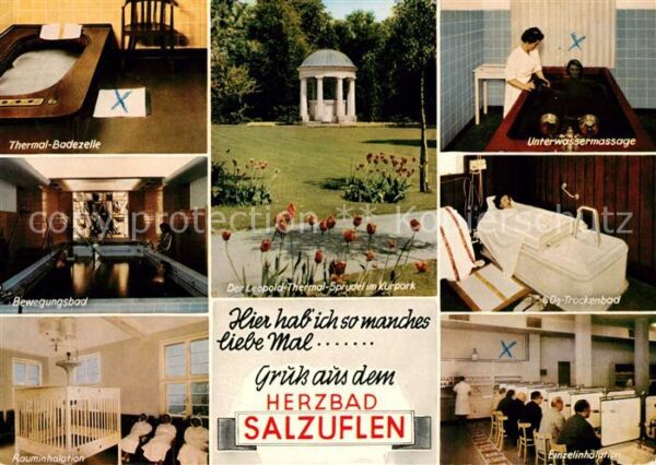 Salzuflen Bad Thermal Badezelle Unterwassermassage Le