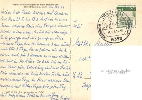 Braunfels Familien Erholungsheim Haus Höhenblick – Bild 2