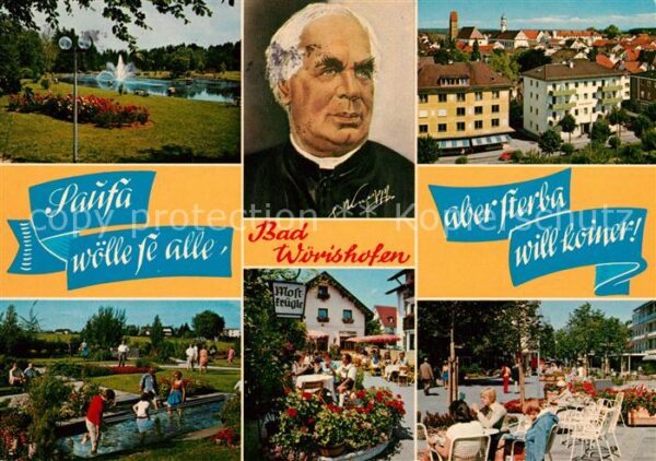 Bad Woerishofen Kneipp Kur Park Saufa wölle se alle abe
