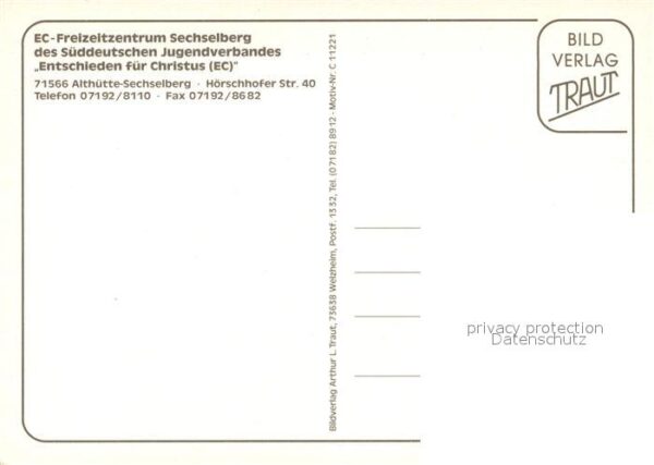 Sechselberg EC Freizeitzentrum Sechselberg – Bild 2
