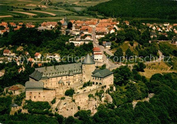 Waldeck Edersee Fliegeraufnahme Schloss