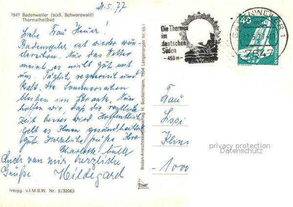 Badenweiler Fliegeraufnahme – Bild 2