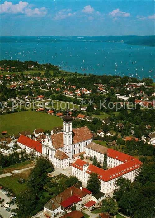 Diessen Ammersee Fliegeraufnahme Marienmünster