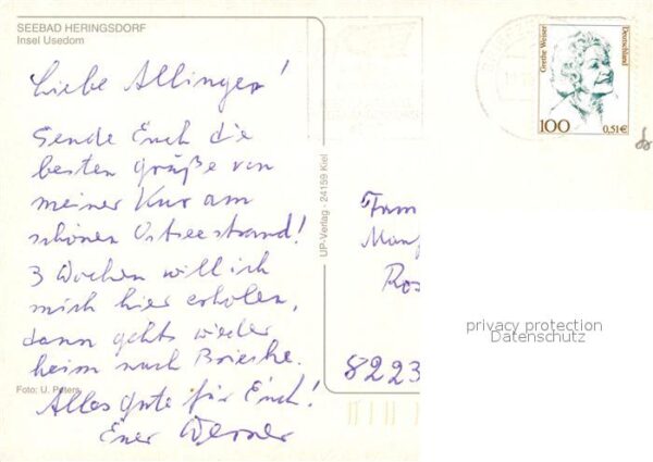 Heringsdorf Ostseebad Usedom Fliegeraufnahme – Bild 2