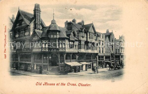 Chester Cheshire Old Houses at the Cross