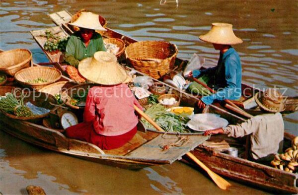 Boote Floating Market Thailand
