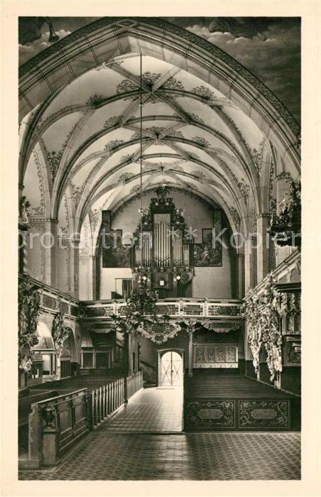 Kirchenorgel Schleiz Thüringen Bergkirche