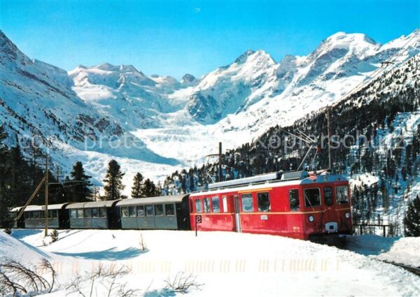 Eisenbahn Berninagruppe