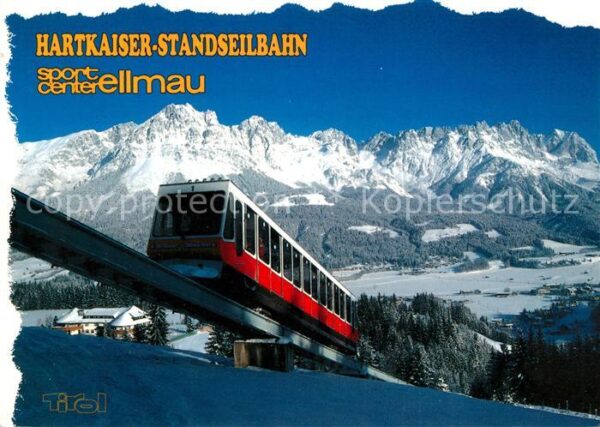 Zahnradbahn Hartkaiser-Standseilbahn Ellmau Wilder