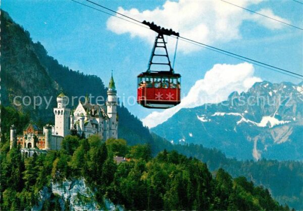 Seilbahn Tegelberg Schwangau Allgäu Schloss Neus