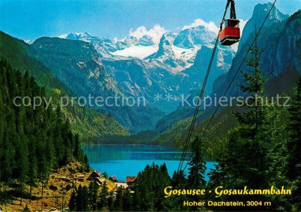Seilbahn Gosaukamm Gosausee Dachstein