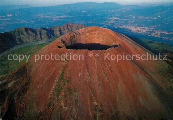 Vulkane Geysire Vulcans Geysers Napoli Veduta Aerea Vesuvio