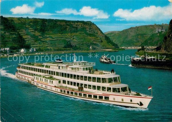 Motorschiffe M.S. Deutschland Köln-Düsseldorfer-Rhei