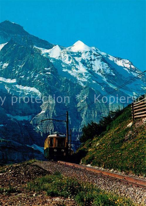 Eisenbahn Kleine Scheidegg Silberhorn