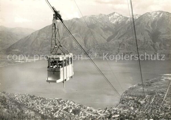 Seilbahn Funivia Locarno-Orselina-Cardada